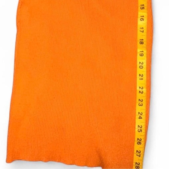 Say What? Orange Twist-Front Midi Dress - Picture 7 of 7